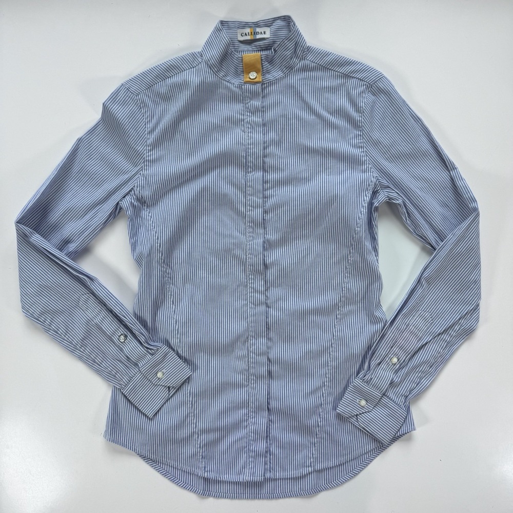 CALLIDAE The Original Fitted Show‎ Shirt Equestrian Performance Womens XS USA